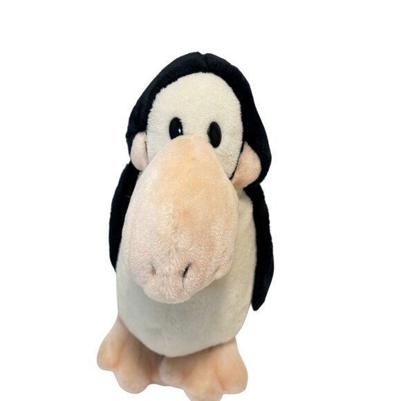 Dakin Opus Penguin Plush 12" Red Bow Tie Washington Post Writers Vintage 1984 - Picture 2 of 5